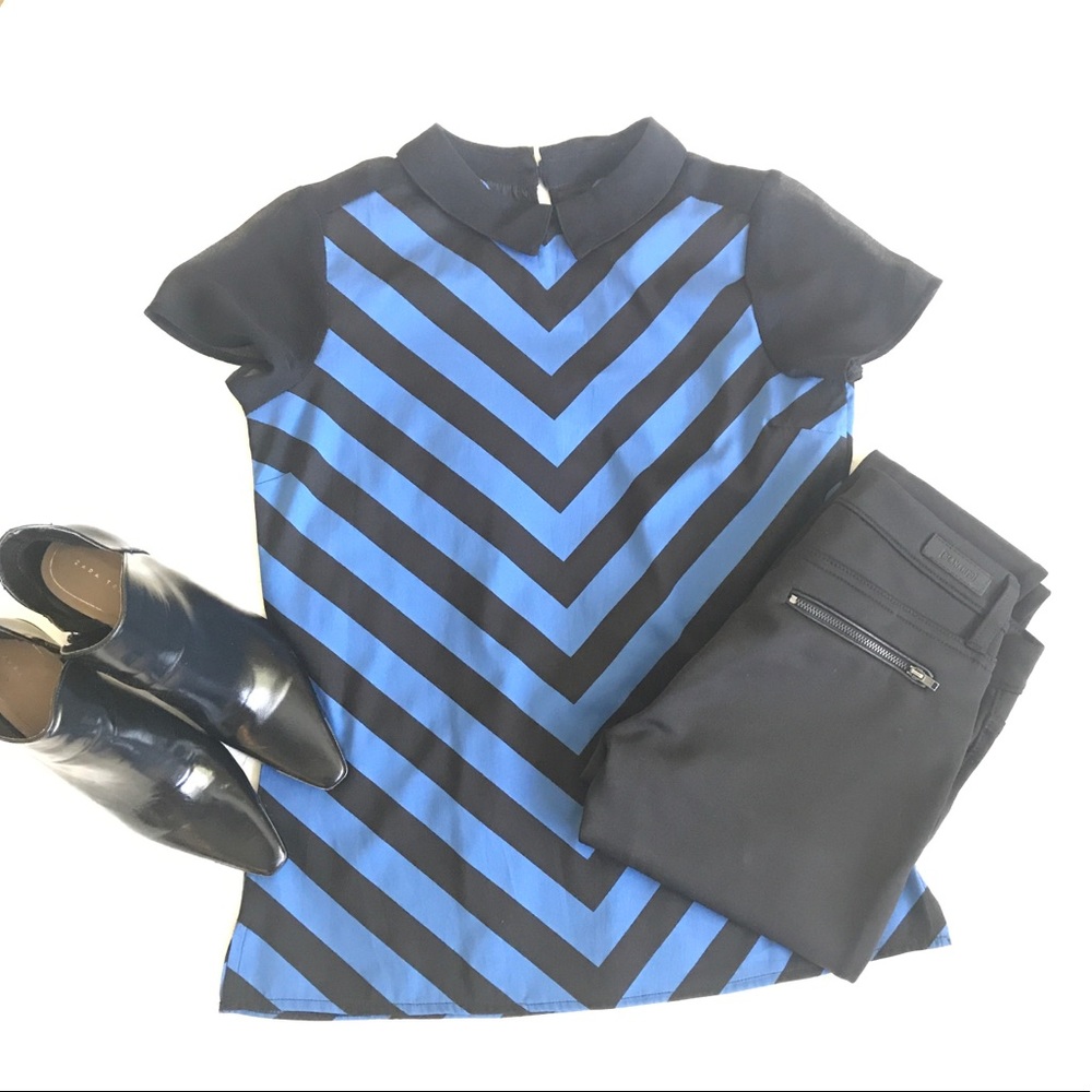 Chevron stripe Blouse
